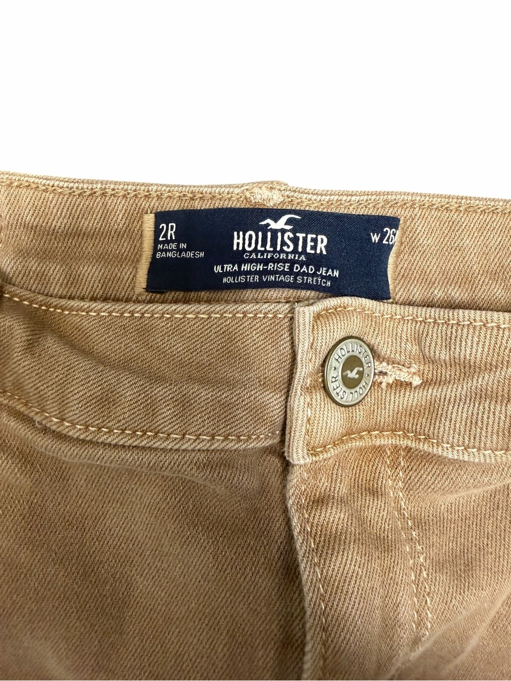Hollister Ultra High-Rise Dad Jean Cargo Pants - Picture 2 of 7